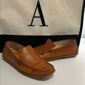 Tod’s Brown Leather Loafers Size 8